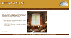 Desktop Screenshot of customcreationsbayarea.com